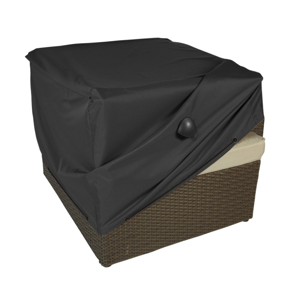 Housse De Protection Pour Fauteuil De Jardin Pivotant - Tissu Oxford Imperméable, 97x88x83 Cm